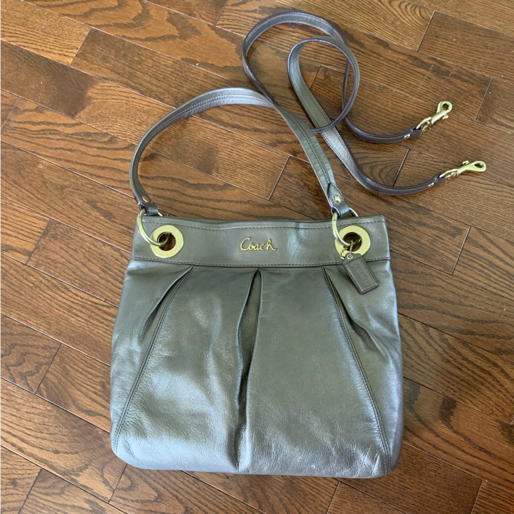 Coach Metallic Shoulder Bag
